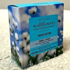 Bath & Body Works "Fresh Cotton" Wallflowers Home Fragrance Refills